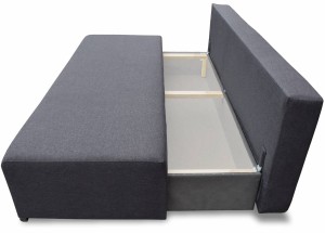 Schlafsofa mit Bettkasten Ecco Grey