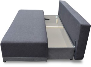 Schlafsofa Bonellfedern Eufori Graphit/Grau