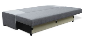 Schlafsofa mit Bettkasten Kordoba Graphit/Grau