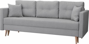 Schlafsofa mit Bettkasten Lahti Grau