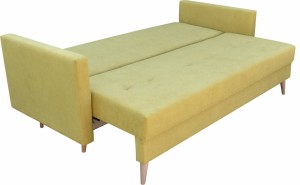 Schlafsofa mit Bettkasten Lahti Beige