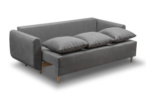 Schlafsofa mit Schlaffunktion Lugo PLUS Grey
