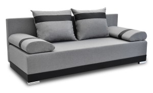 Schlafsofa mit Bettkasten Orlean PLUS Grau