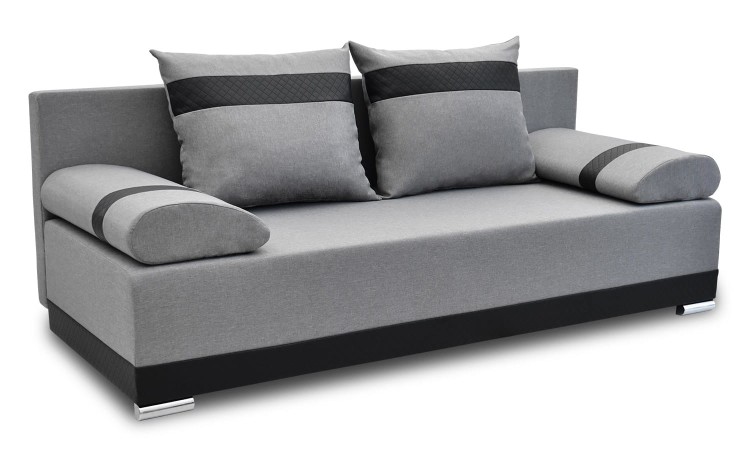 Schlafsofa mit Bettkasten Orlean PLUS Grau
