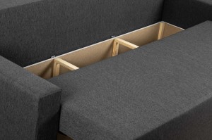 Sofa mit Schlaffunktion Porto Graphit