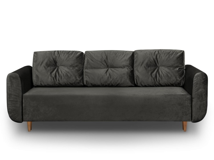 Schlafsofa mit Bettkasten Seville Graphit