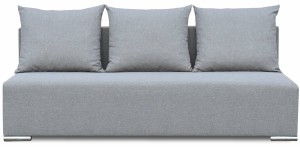 Schlafsofa mit Staukasten Trio Grey