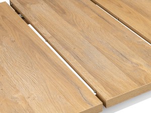 Klapptisch ALB2L 140/180x80 Weiß/Eiche Grandson