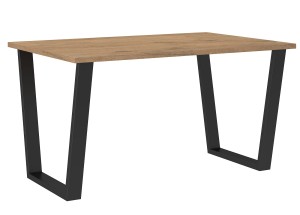 Lofttisch Cezar 138x67 Eiche Lancelot