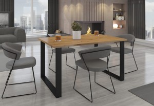 Lofttisch Imperial 138x67 Eiche Lancelot