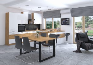 Lofttisch Imperial 138x90 Eiche Artisan