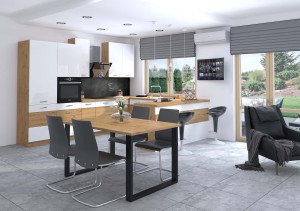 Lofttisch Imperial 185x90 Eiche Artisan