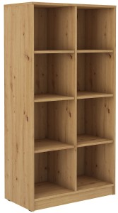 Schrank mit Einlegeböden Malta 107 2D Eiche Artisan