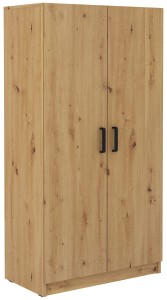 Kleiderschrank Malta 108 2D Eiche Artisan