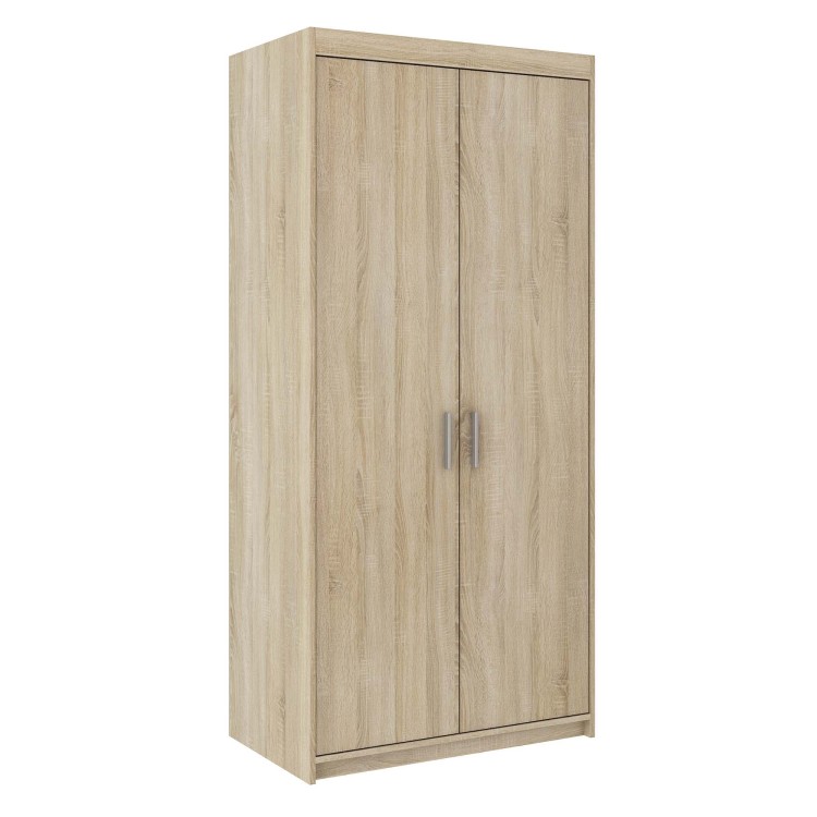 Zweitüriger Kleiderschrank Elena Sonoma Eiche
