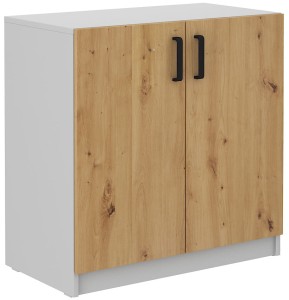 Kabinett Malta 102 2F Artisan Eiche/Grau