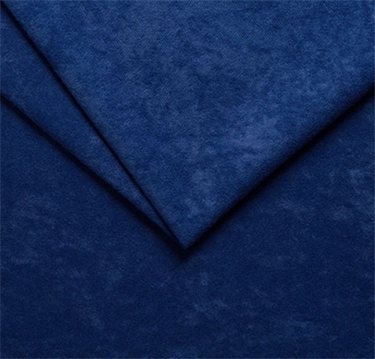 Stoff Suedine 16 Marineblau