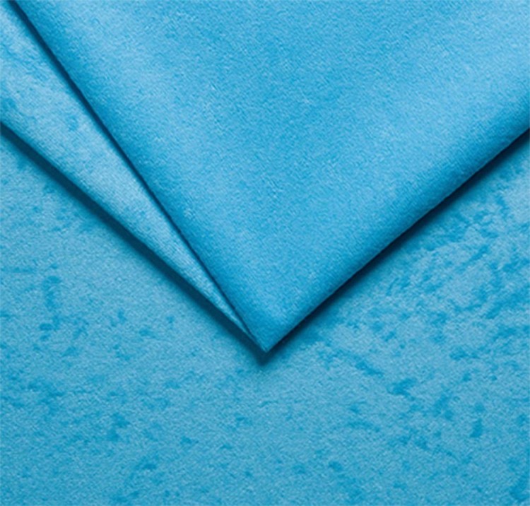 Stoff Suedine 29 Blau