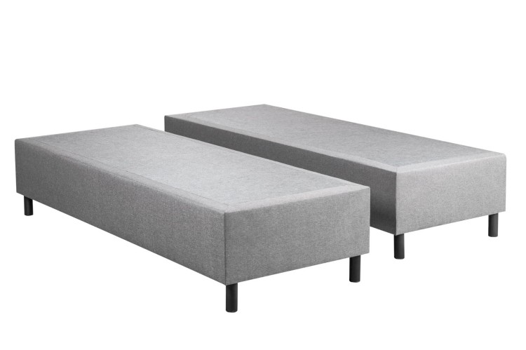 Hotelbett BOX 30 2in1 verbunden 180x200 Grau