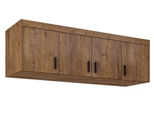 4-türiger Kleiderschrank Elena 4D DL04 mit Erweiterung NAEL DL04 Eiche Lefkas