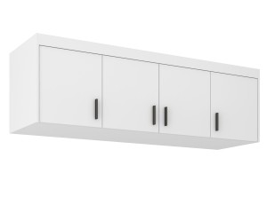 4-türiger Kleiderschrank Elena 4D WH04 mit Erweiterung NAEL WH04 Weiß