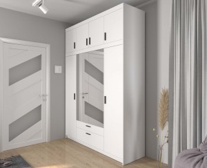 Spiegelschrank Elena 4D SO04 mit Erweiterung NAEL SO04 Eiche Sonoma