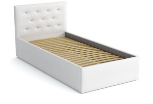 Einzelbett mit Matratze 80x180 Star Weiß