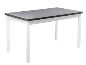Klapptisch mit 6 Stühlen X011 Weiß/Graphit