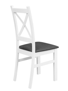 Tisch mit 4 Stühlen Z056 Weiß matt