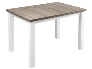 Tisch mit 5 Stühlen Z064 Weiß/San Remo Dunkel