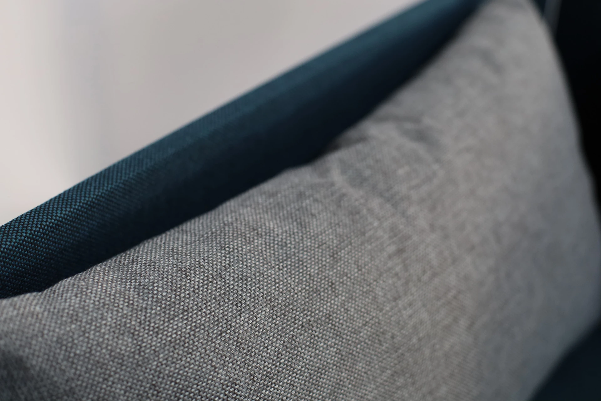 Einzelbett mit Bettkasten Hirek Eko 80x180 Türkis/Grau