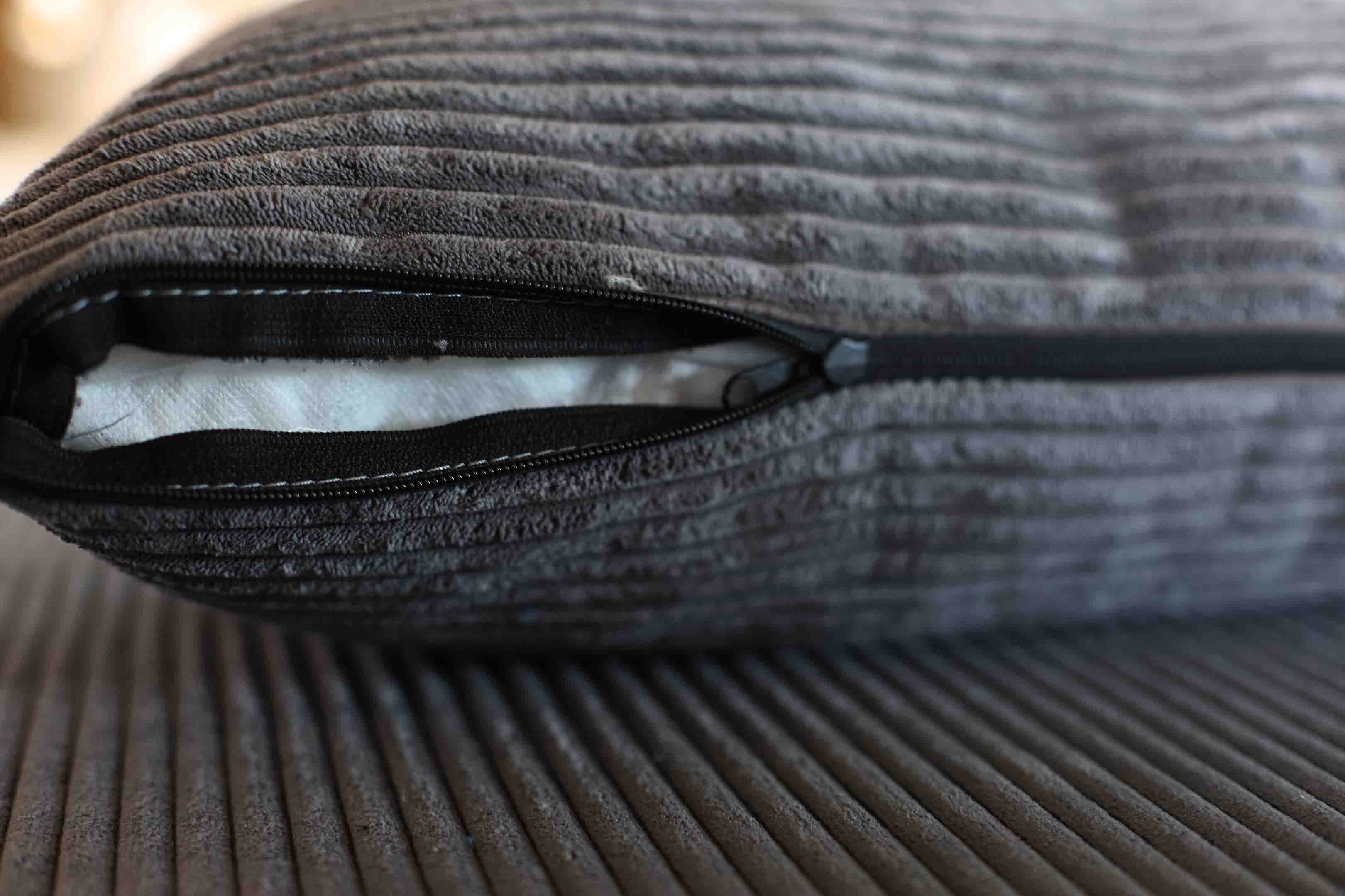 Ausziehbares Schlafsofa Lunera 2 Cordstoff grün