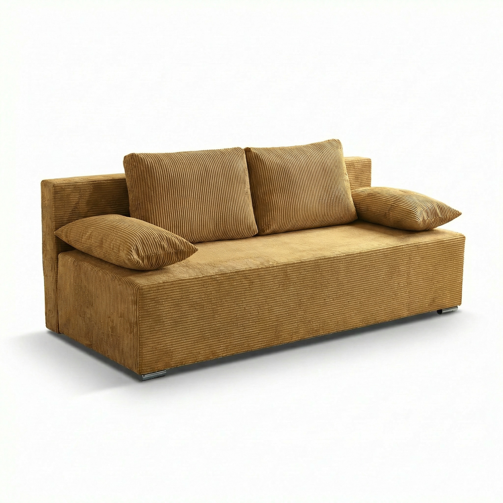 Schlafsofa Lunera Prima 2 Cord Gold