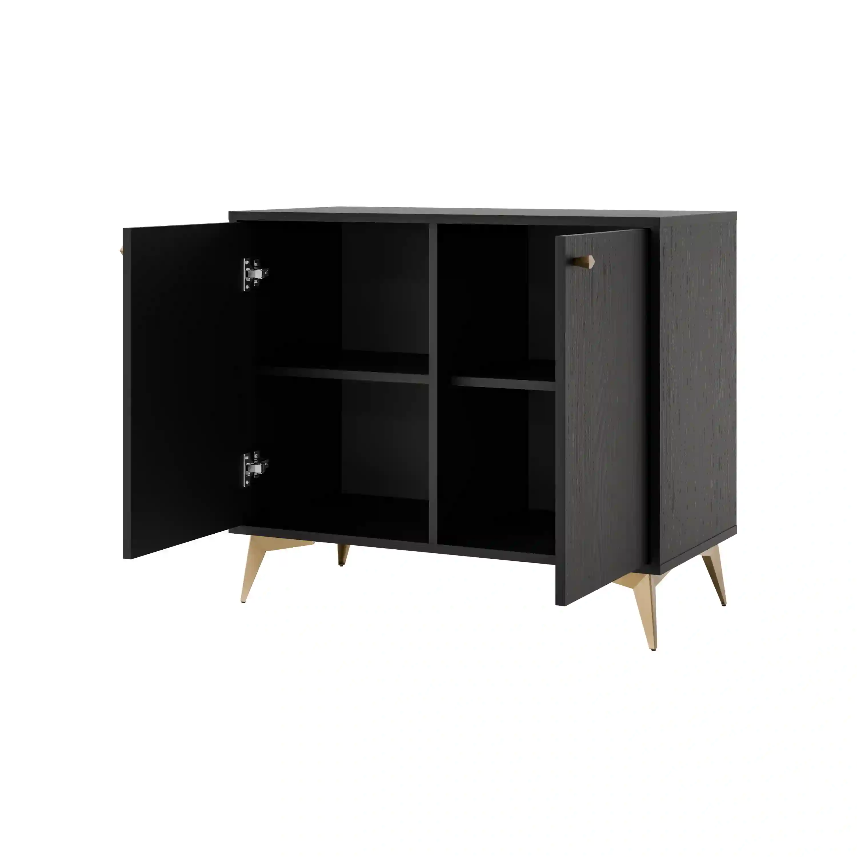 Kommode Sakai 1-2F T812 Schwarz