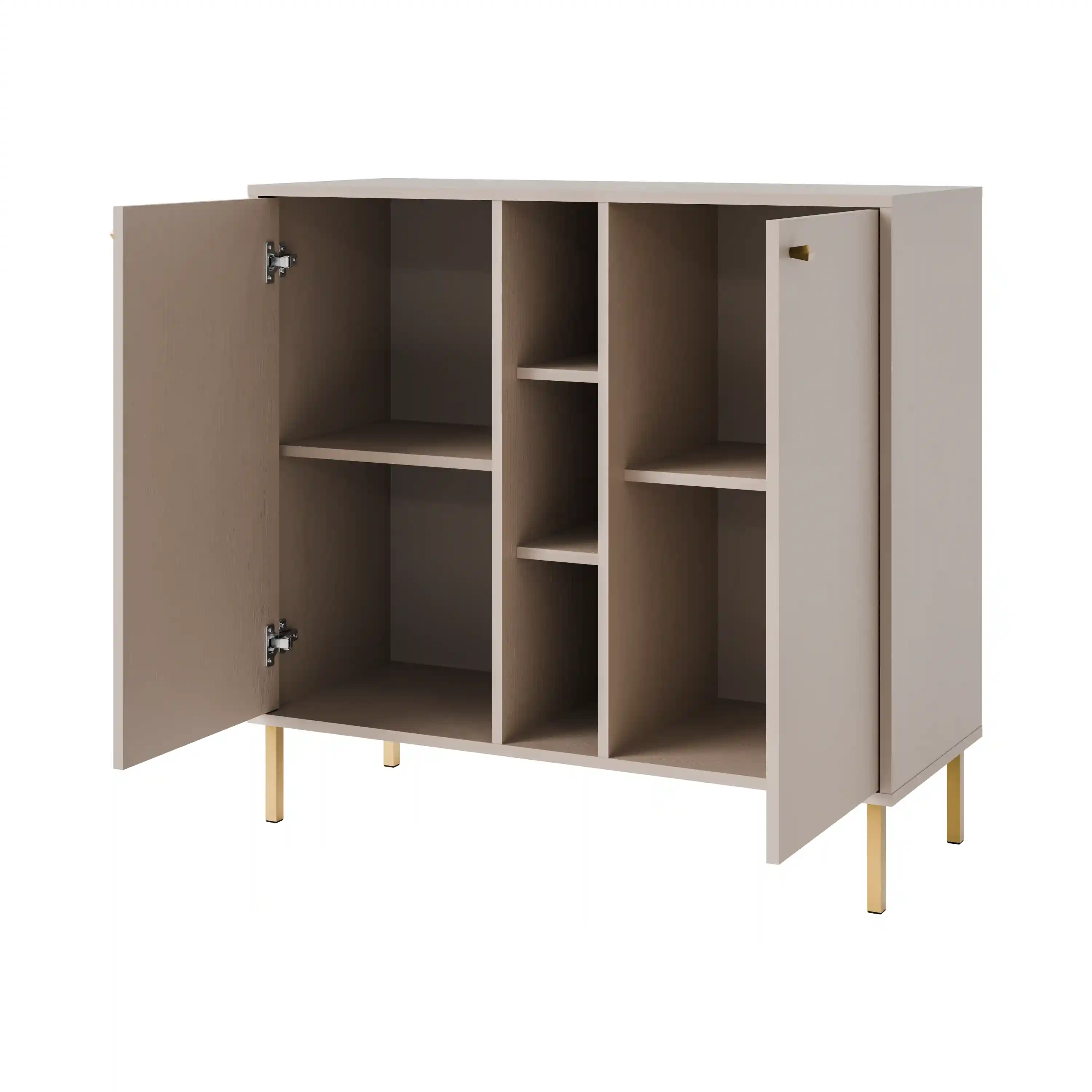 Zweitürige Kommode Sakai 2F T822 Beige