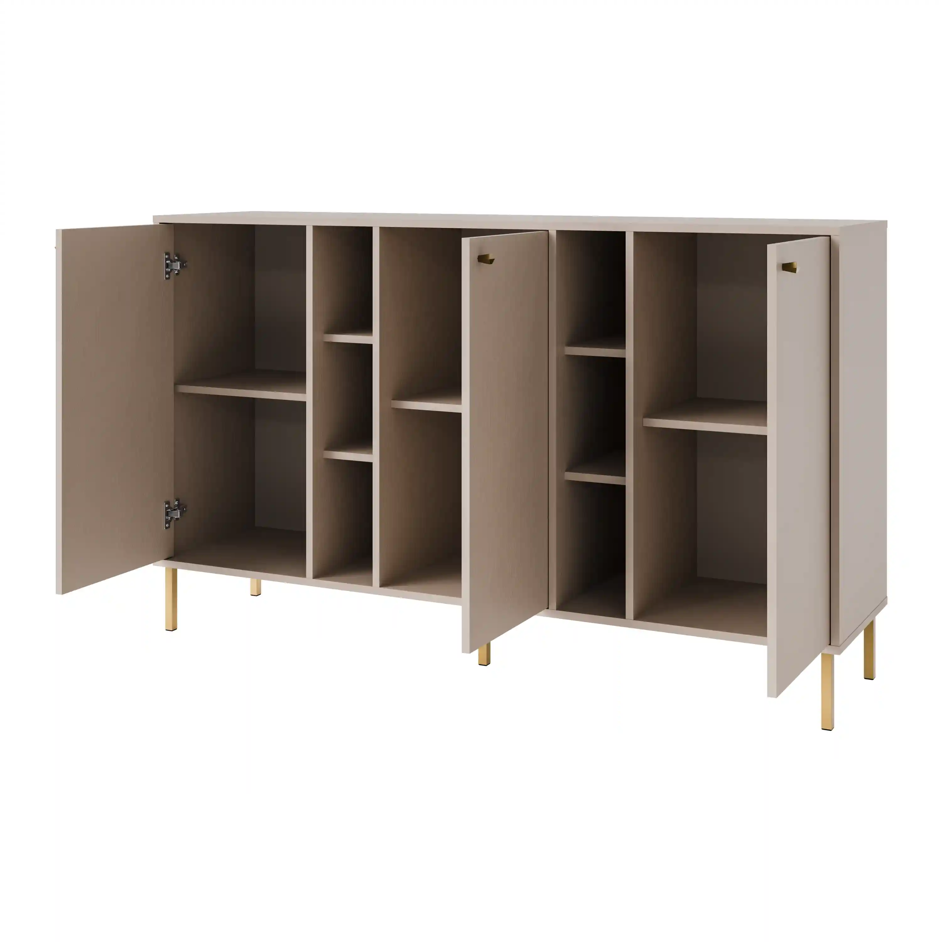 Dreitrürige Kommode Sakai 3F T823 Beige