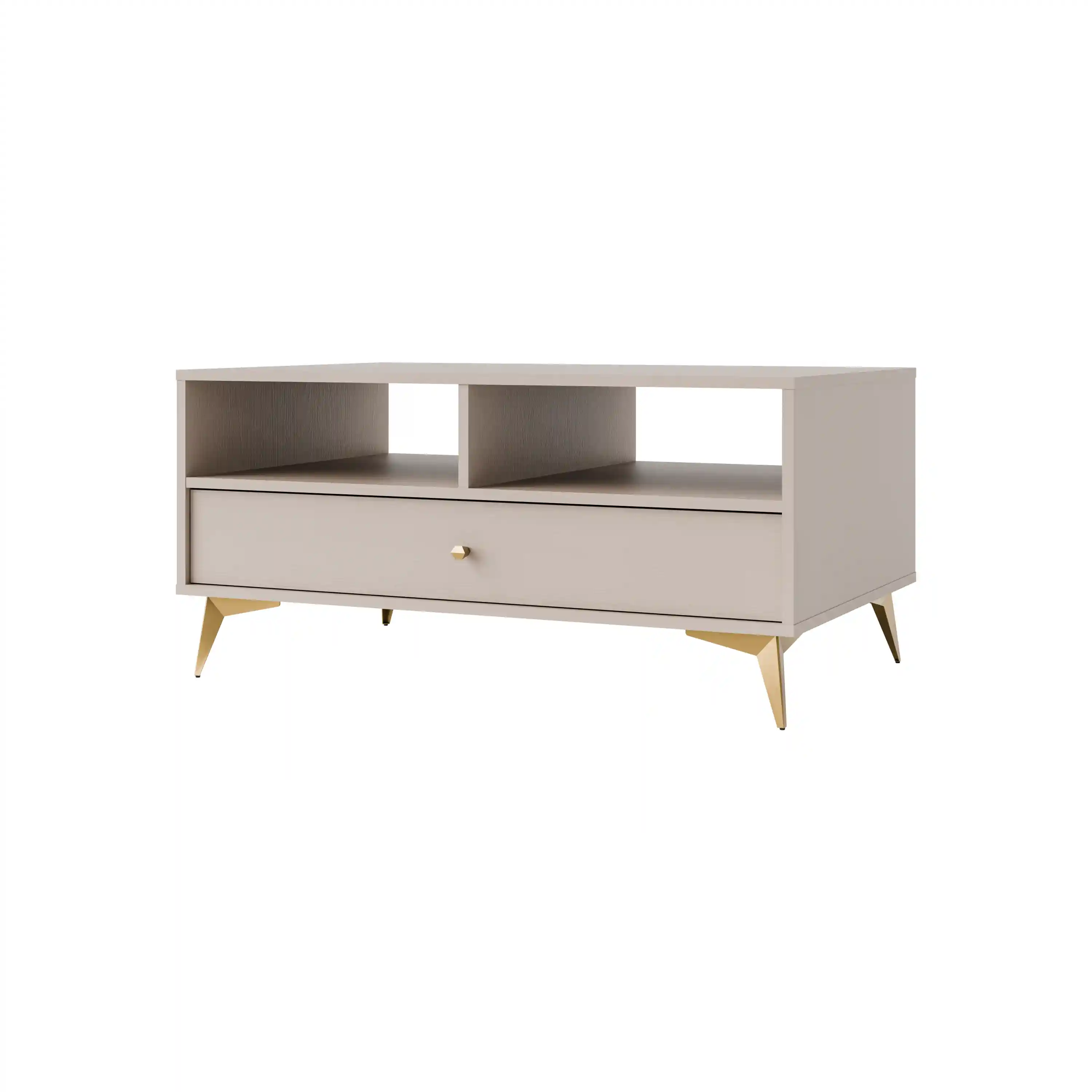 Couchtisch mit Schublade Sakai 1S T201 Beige