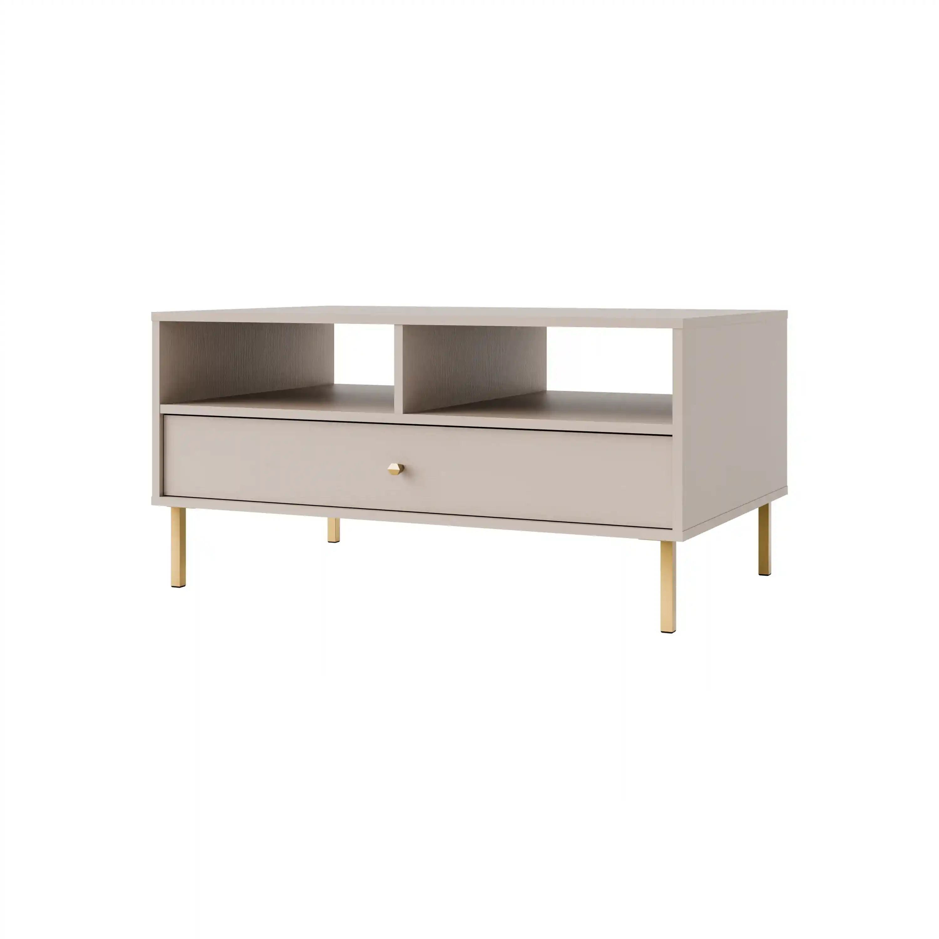 Couchtisch mit Schublade Sakai 1S T201 Beige