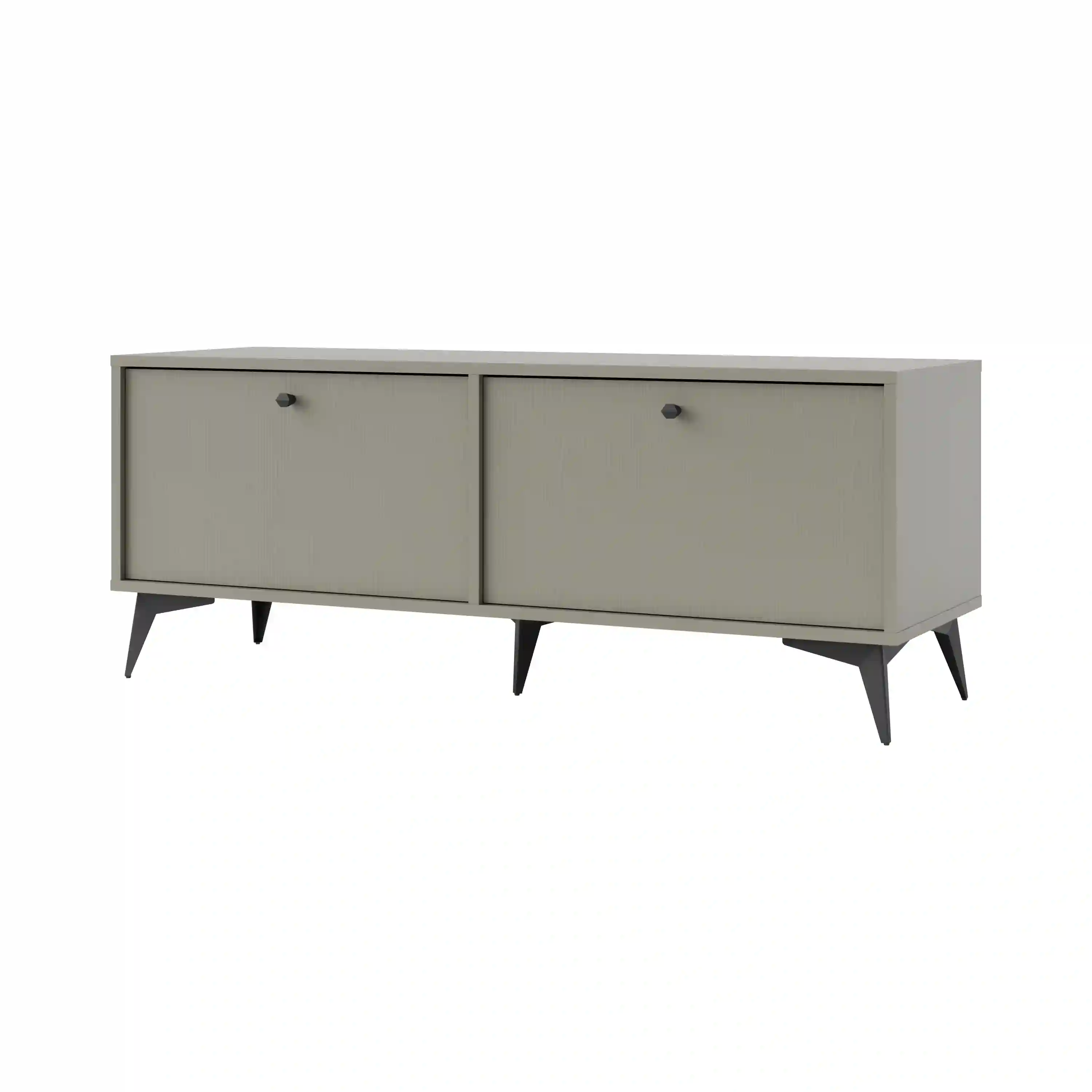 RTV-Schrank Sakai 2K T302 Eukalyptus Schwarz