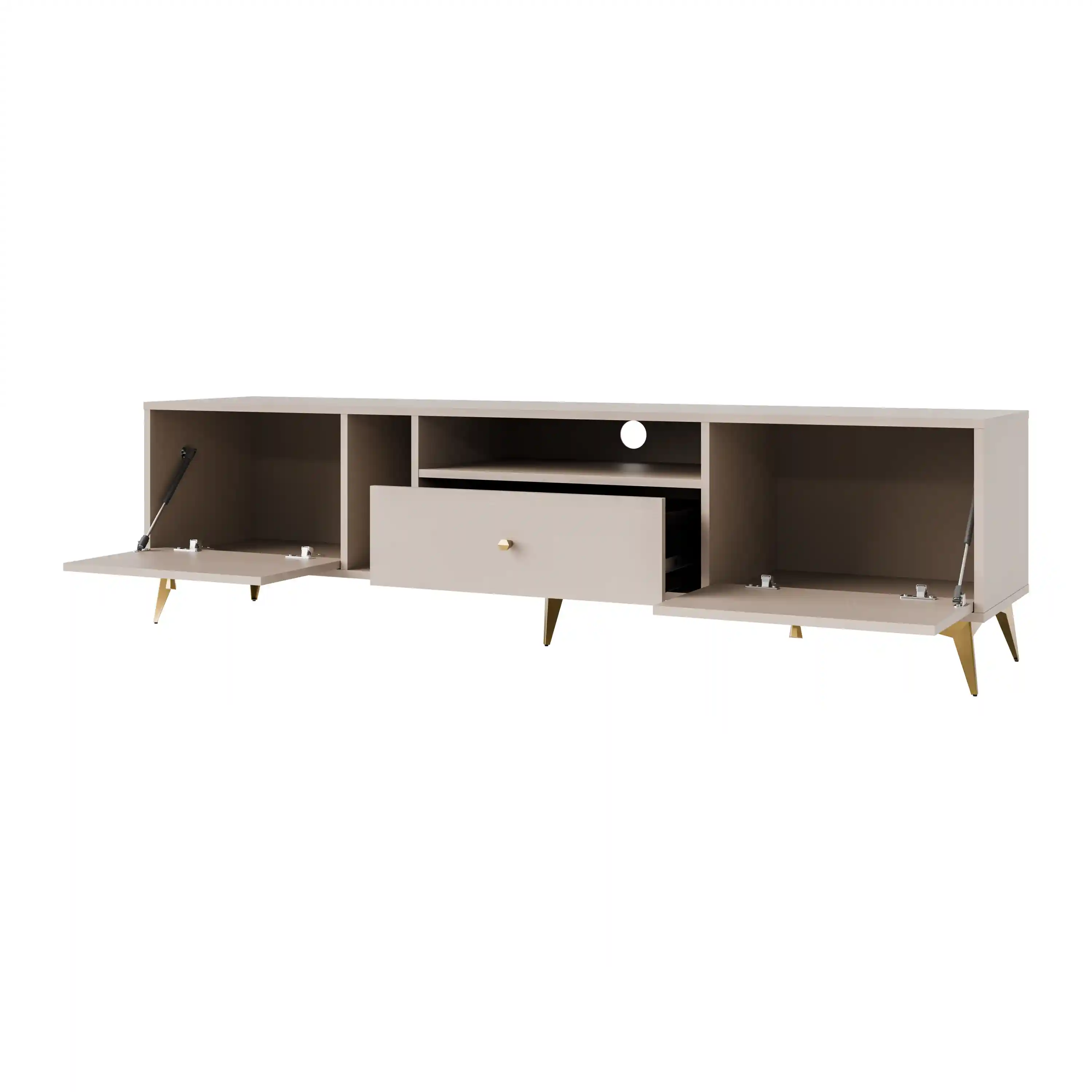 TV-Schrank Sakai 2K-1S T313 Beige