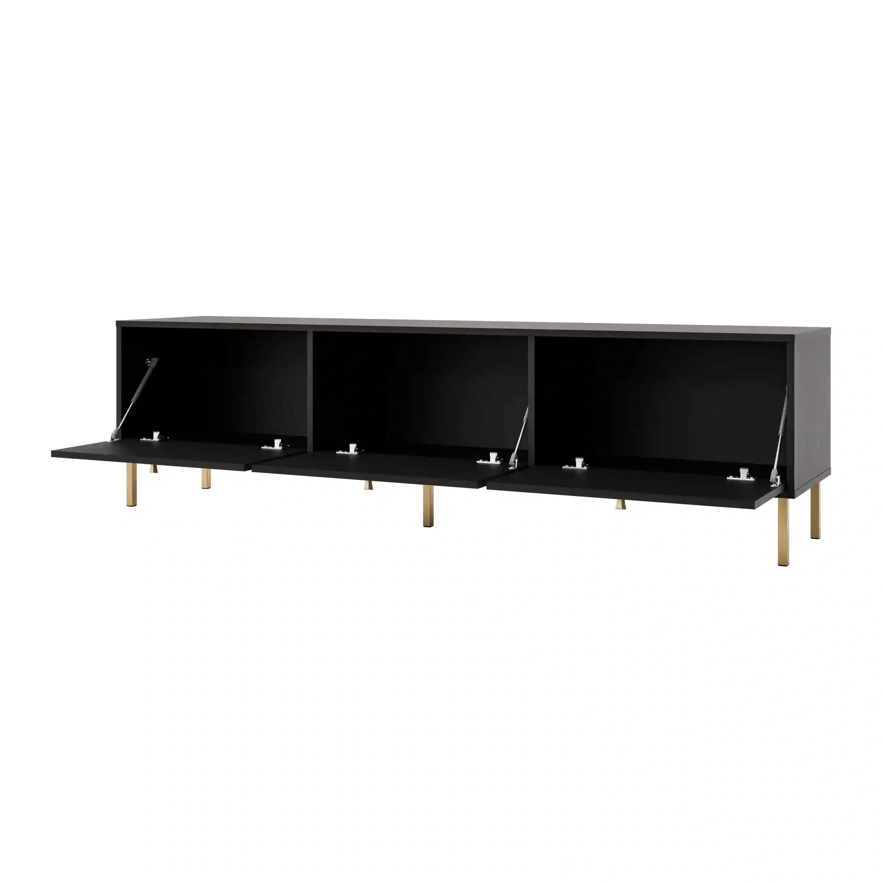 TV-Lowboard Sakai 3K T303 Schwarz