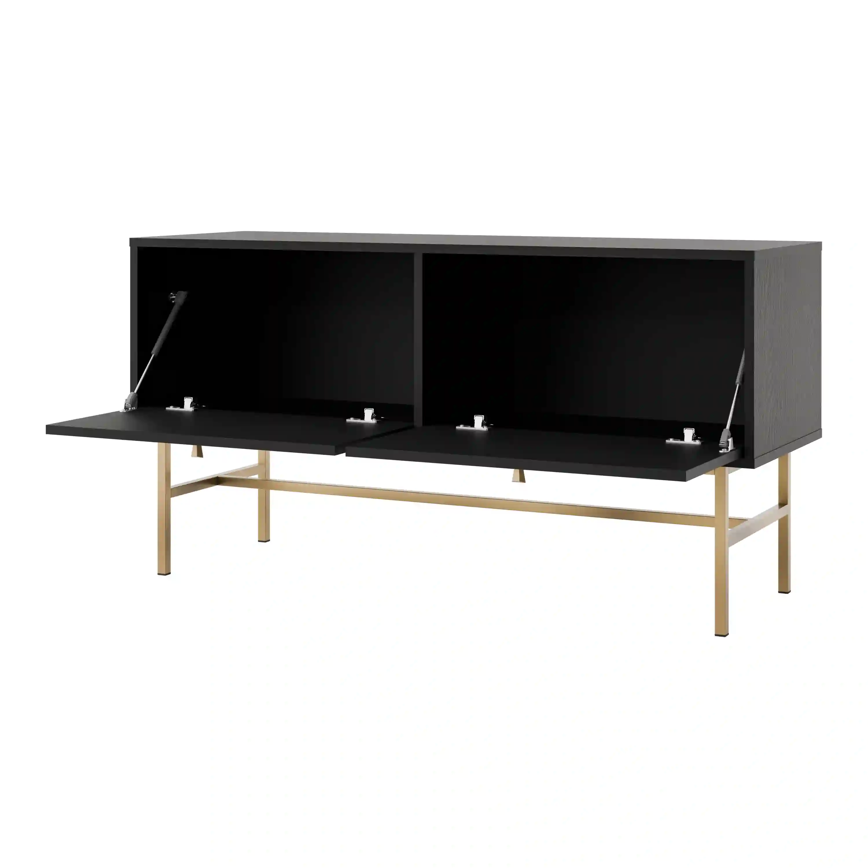 TV-Schrank Sakai 2K T302 Schwarz