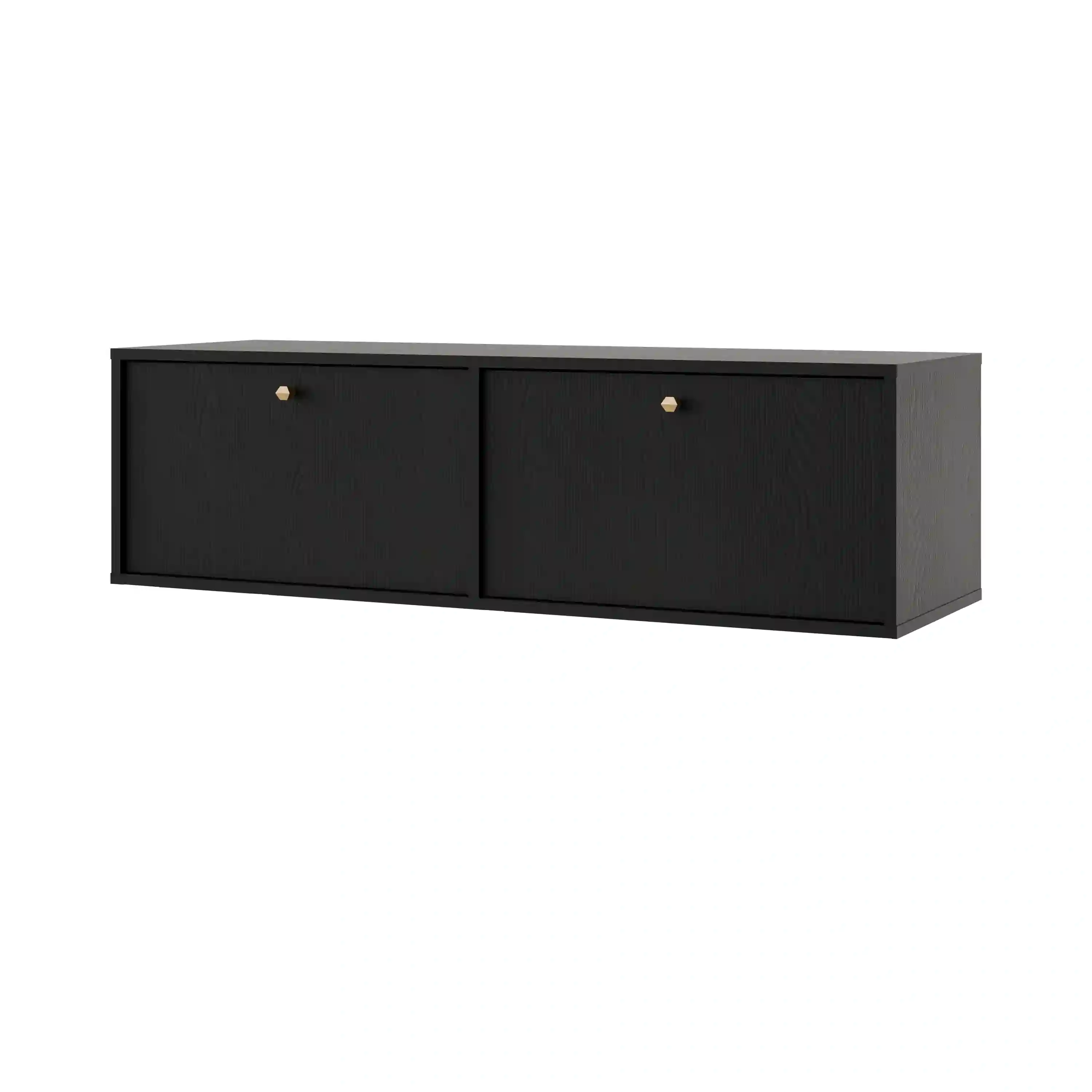 Hängende TV-Kommode Sakai 2K T302 Schwarz
