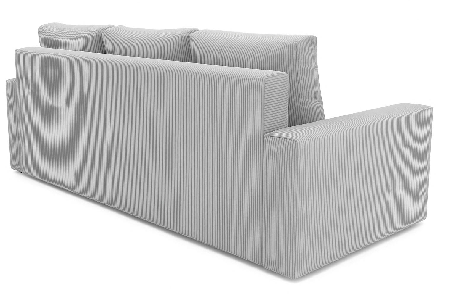 Schlafsofa mit Schlaffunktion SILVER 3 Cordstoff Rosa