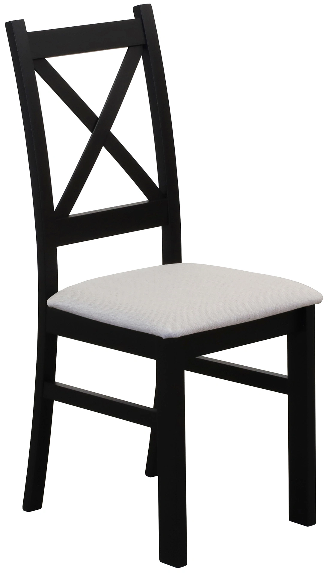 Tisch 120x80 mit 4 Stühlen M005-4 Schwarz/Beton