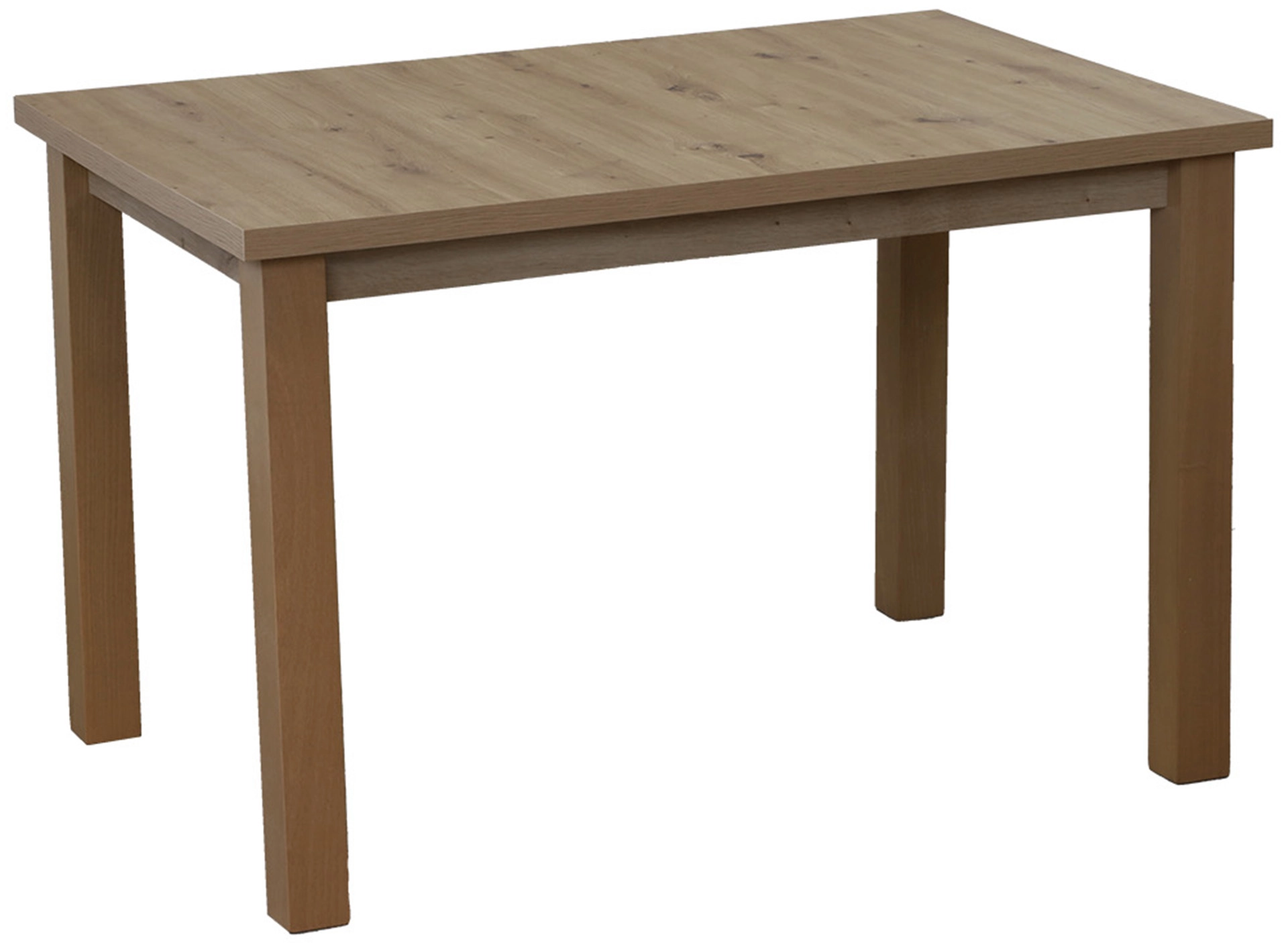 Tisch-Set 120x80 mit 4 Stühlen M008-4 Eiche Artisan