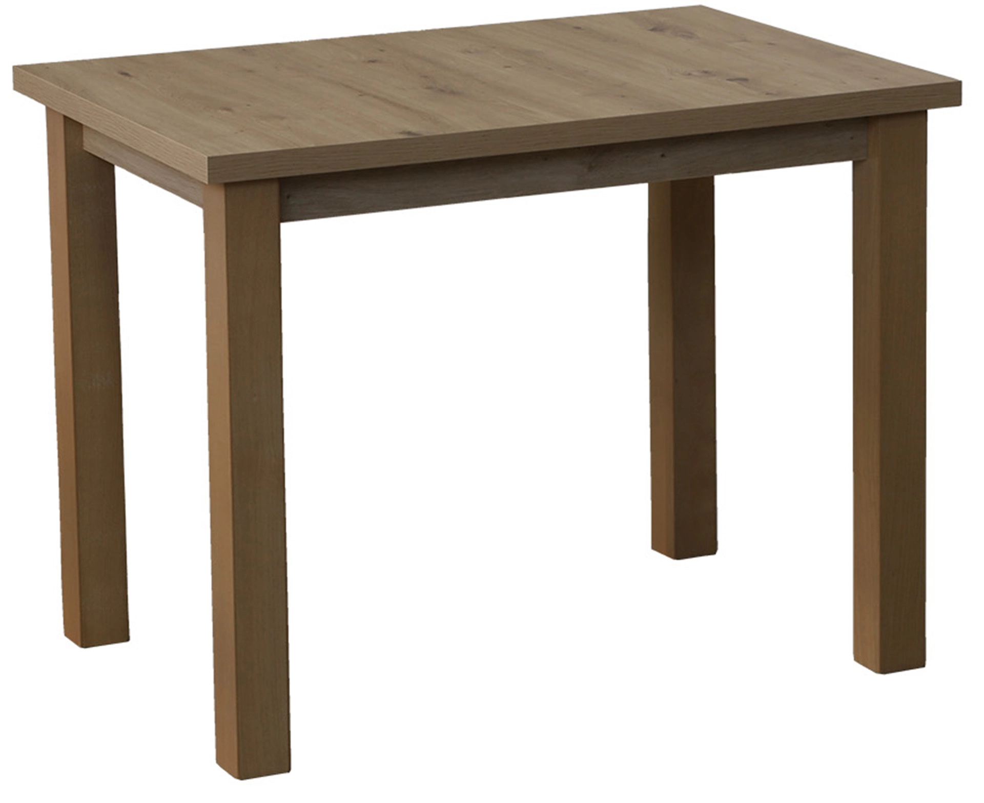 Tisch 100x70 mit 4 Stühlen M016-4 Eiche Artisan