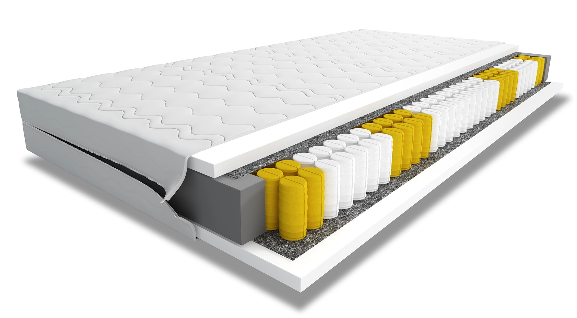 Materac do spania kieszeniowy Tahel 90x200 jednoosobowy